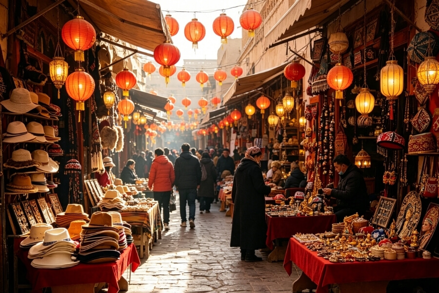 Chinese zodiac culture and Year of the Dog traditions in Xinjiang Silk Road markets Chinese zodiac culture and Year of the Dog traditions in Xinjiang Silk Road markets