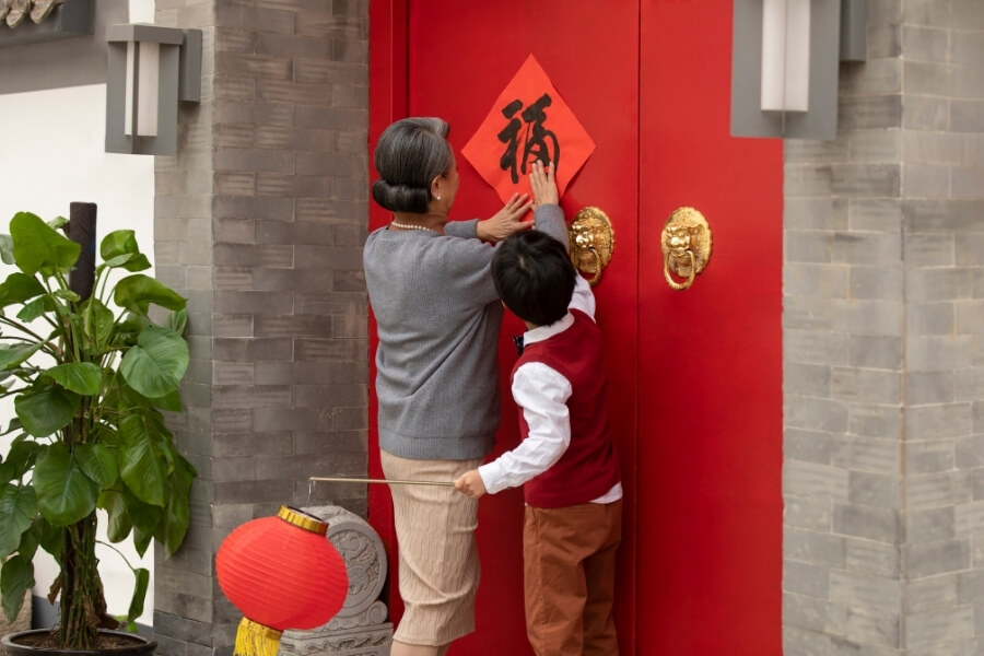 Chinese Zodiac decorations used during Lunar New Year traditions in China Chinese Zodiac decorations used during Lunar New Year traditions in China