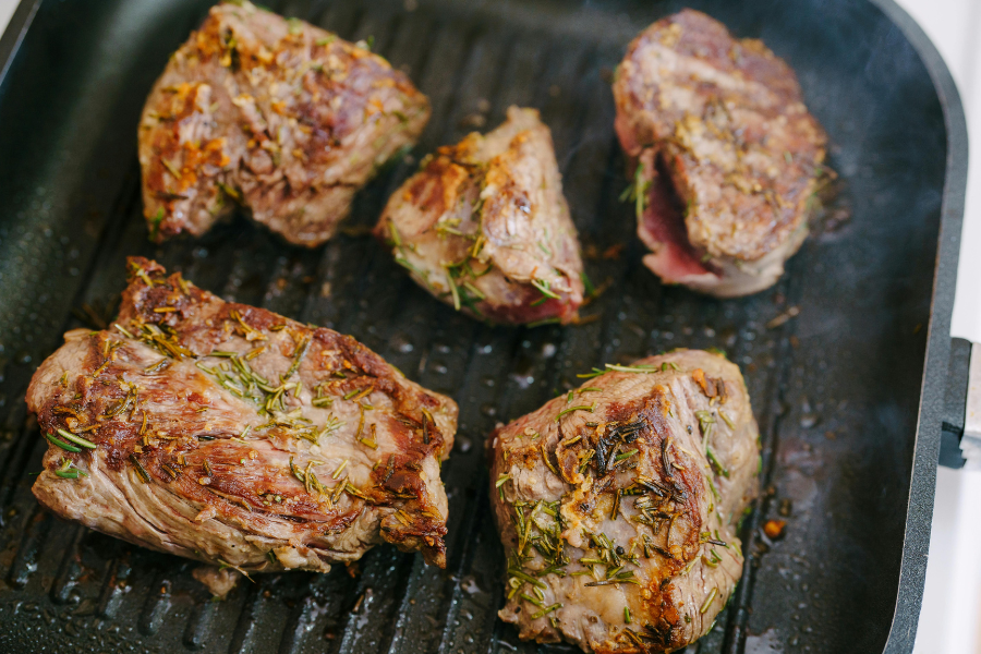 Stone-grilled Meat
