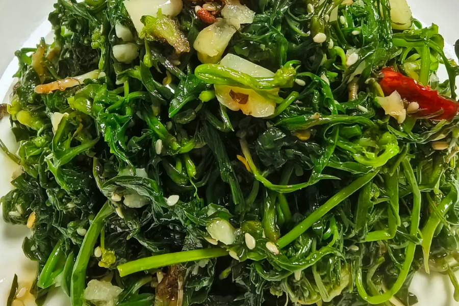 Wild Vegetables Salad